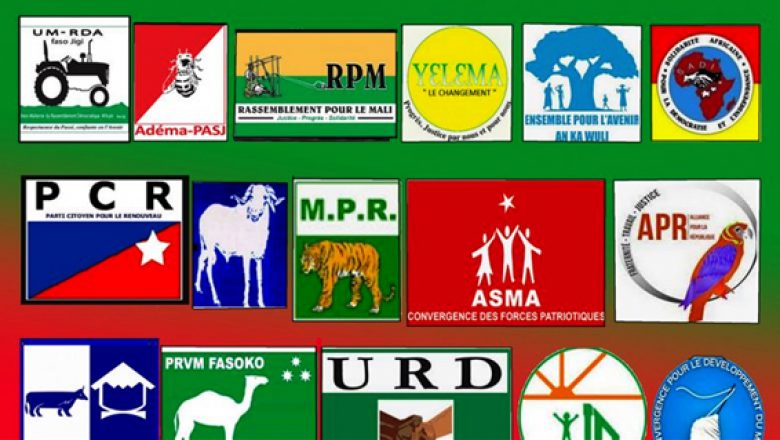 Les passifs des partis politiques en question