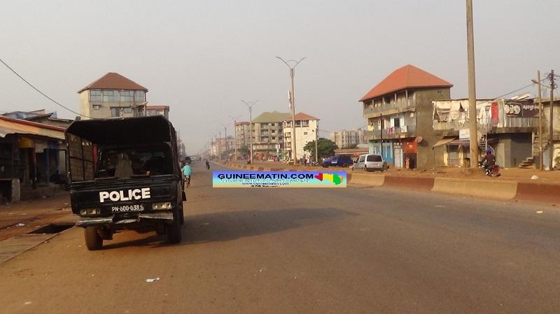 Manifestation des Forces Vives à Conakry : notre constat sur l’axe Concasseur-Hamdallaye-Bambeto