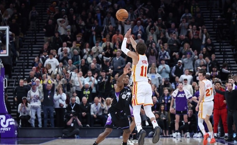 Un panier du milieu de terrain au buzzer : le coup de génie de Trae Young contre le Jazz