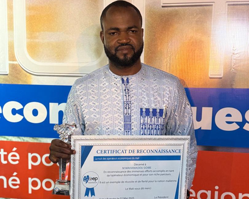 Nuit des Entrepreneurs du Mali : Mahamadou SIDIBÉ dit Baye, PDG de SEWA AGRO Business SARL, sacré meilleur entrepreneur de l’année