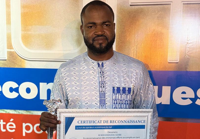 Nuit des Entrepreneurs du Mali : Mahamadou SIDIBÉ dit Baye, PDG de SEWA AGRO Business SARL, sacré meilleur entrepreneur de l’année