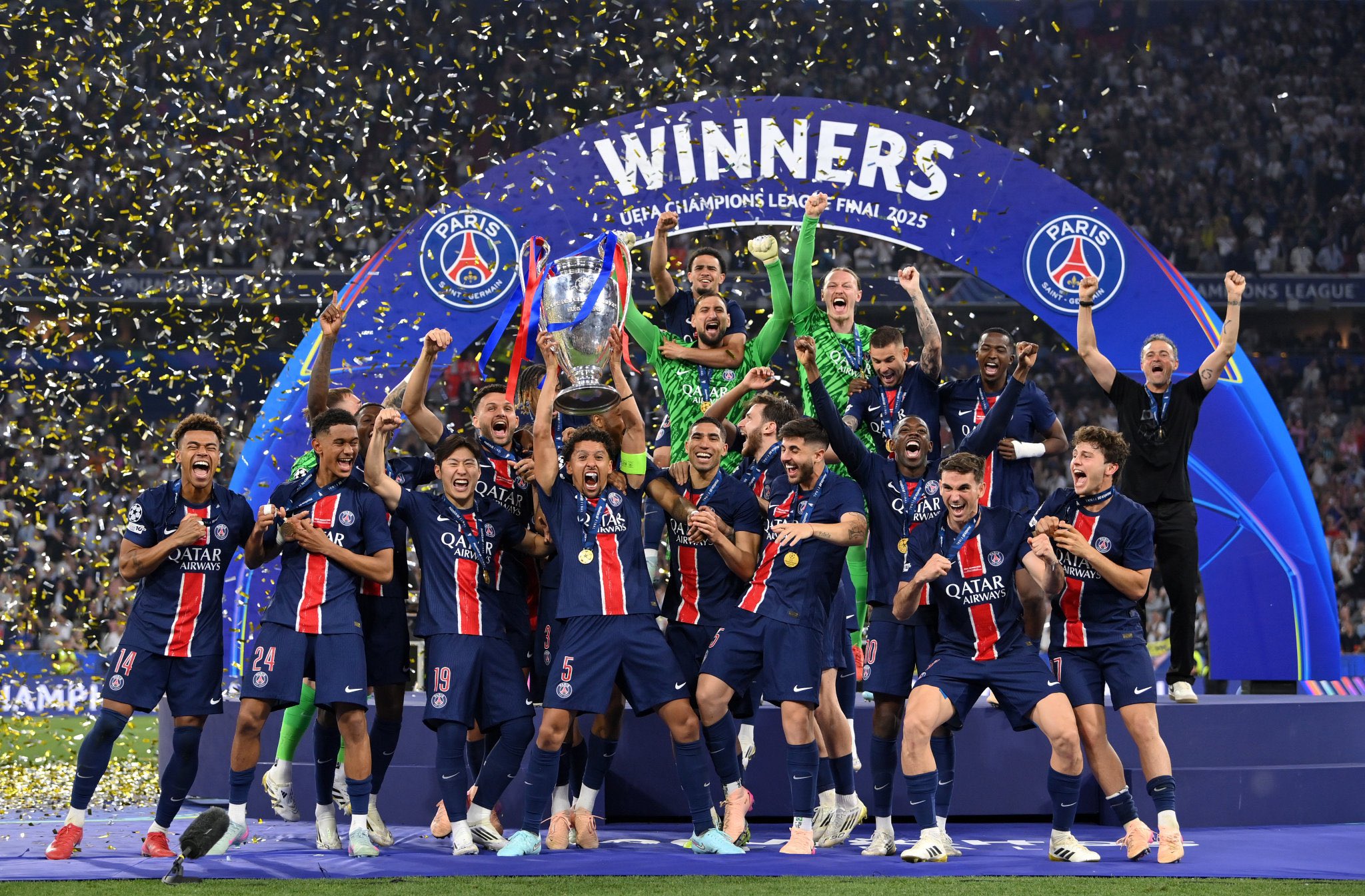 Ligue: Le PSG est champion d’Europe