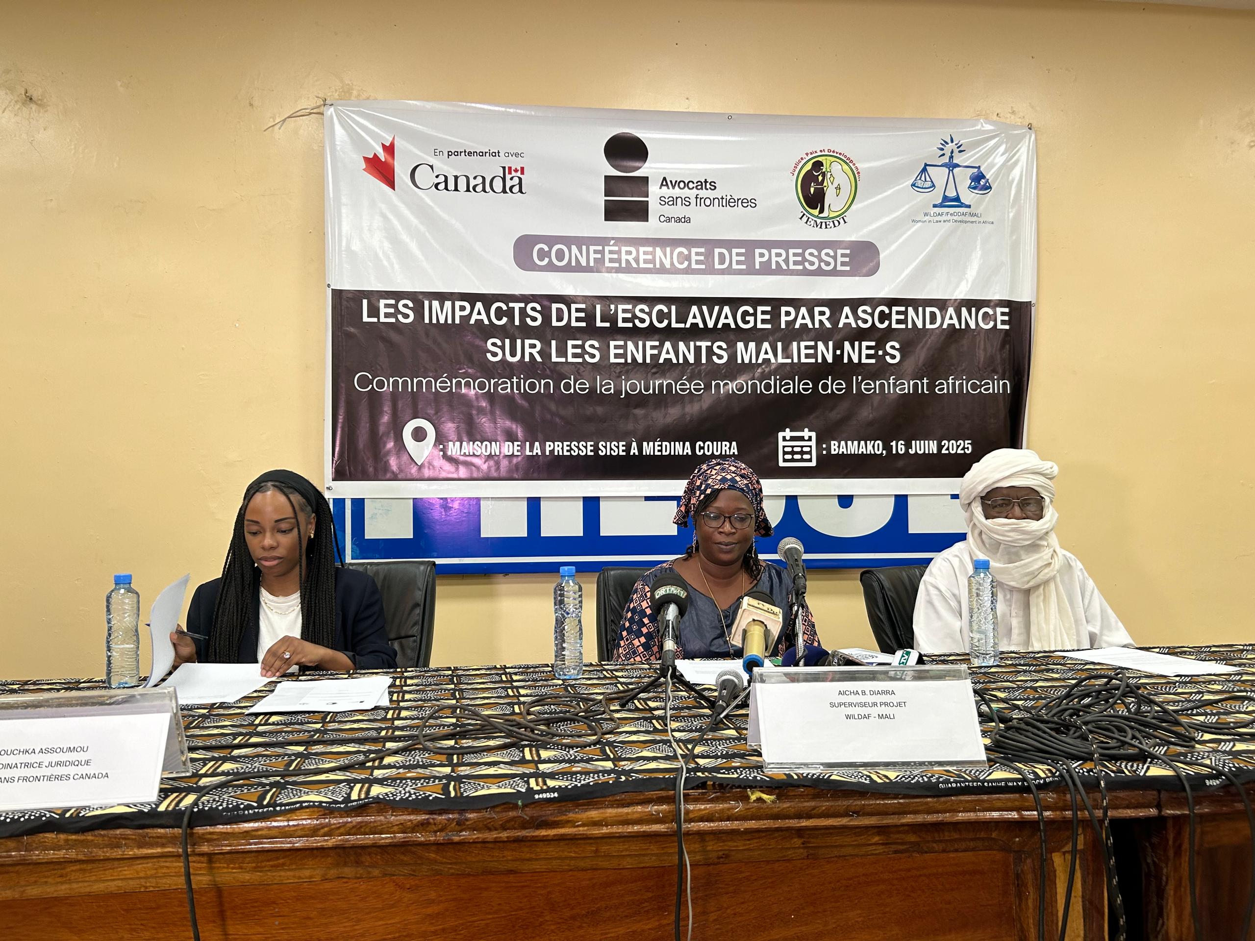 Lutte contre l’esclavage par ascendance : L’ASF-Canada lance une pétition pour l’adoption d’une loi 