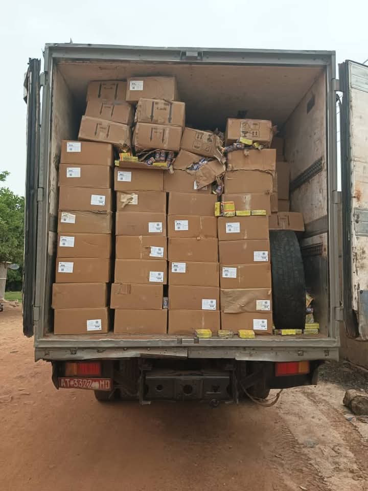Koulikoro : Plus de 7 tonnes de médicaments contrefaits saisis dans une fourgonnette