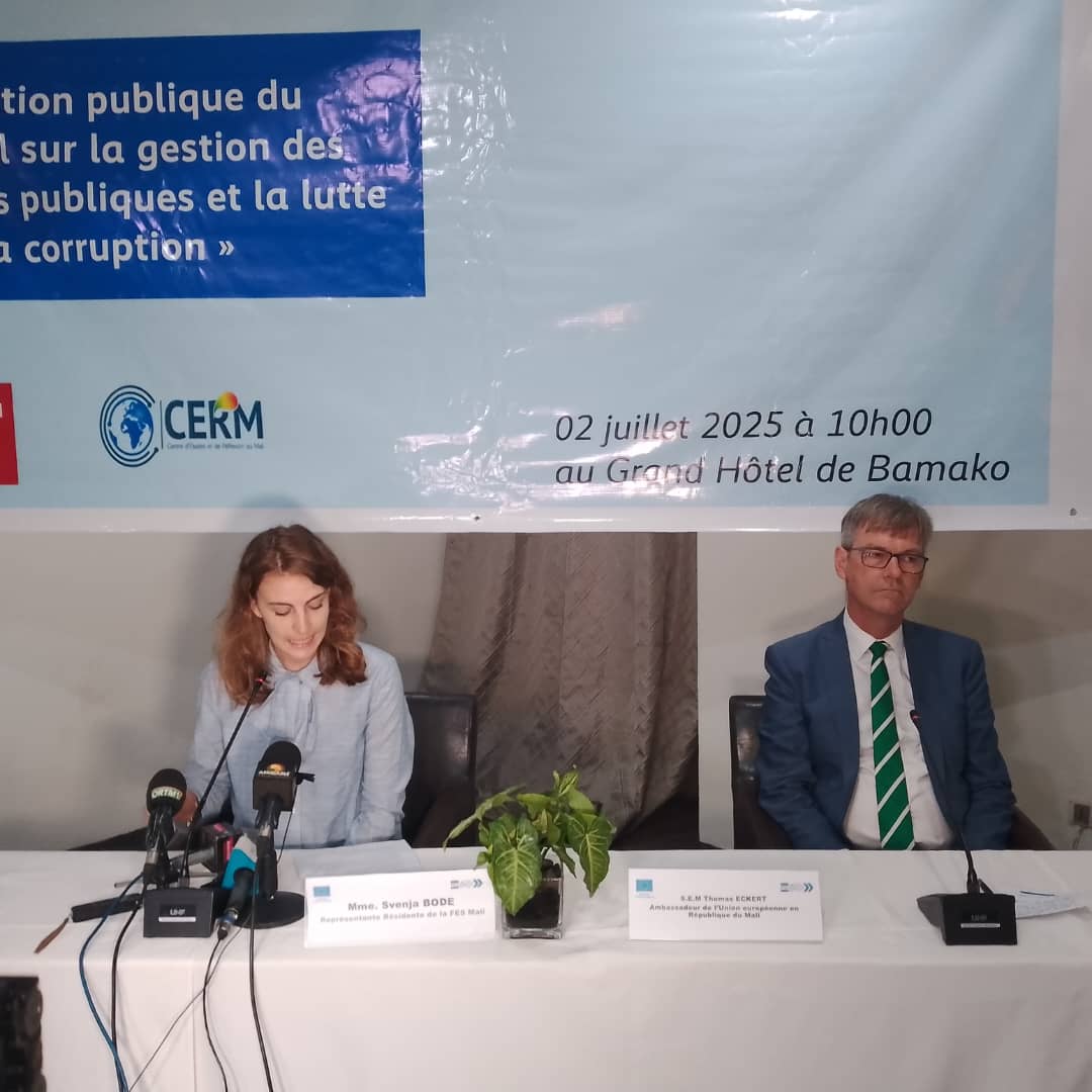 Lutte contre la corruption : la Fondation Friedrich Ebert Stiftung présente un manuel sur la gestion des finances publiques