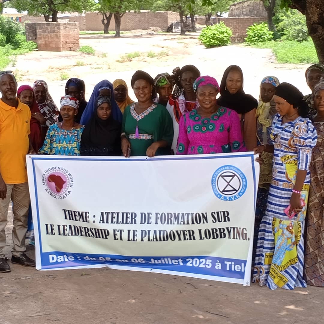 Leadership et plaidoyer/ lobbying : (L’ASVR ) forme une vingtaine de femmes de la commune rurale de Tielé