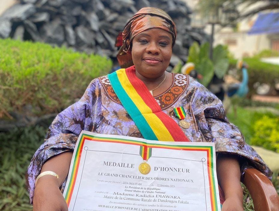 Journée internationale Nelson Mandela : Zoom sur Mme Kadidia Diawara, Maire de Dadougou Fakala
