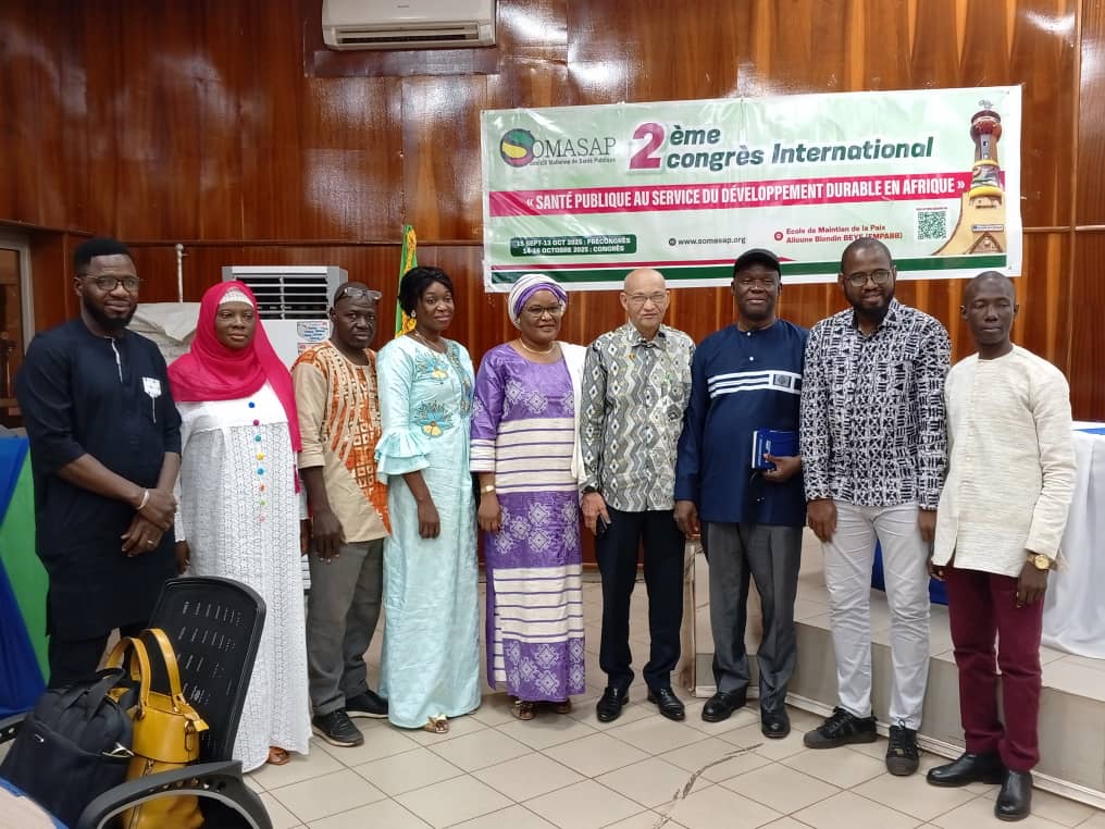 2ème Congrès de la SOMASAP : La santé publique au service du développement durable en Afrique