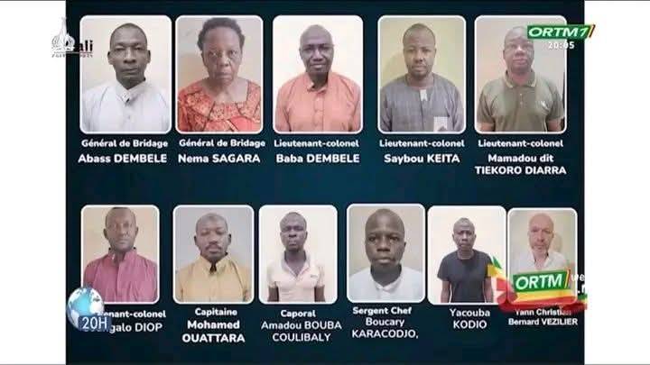 Mali : les visages des militaires arrêtés pour tentative de déstabilisation de la Transition révélés