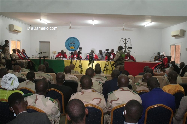 Audience correctionnelle du Tribunal Militaire de Mopti : 29 affaires et 50 prévenus au rôle