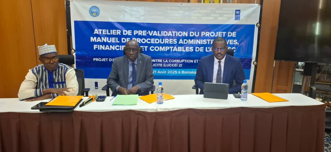 Contrôle interne dans les services publics : l’ARGASC se dote d’un manuel de procédures