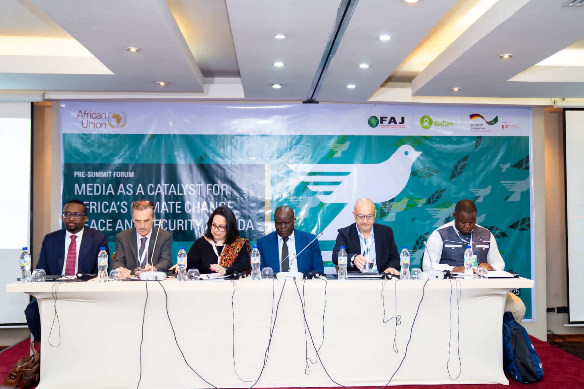 Pré-Forum du 2è Sommet Africain sur le Climat : Les Syndicats de journalistes mobilisés pour une justice climatique, la Paix et la Sécurité