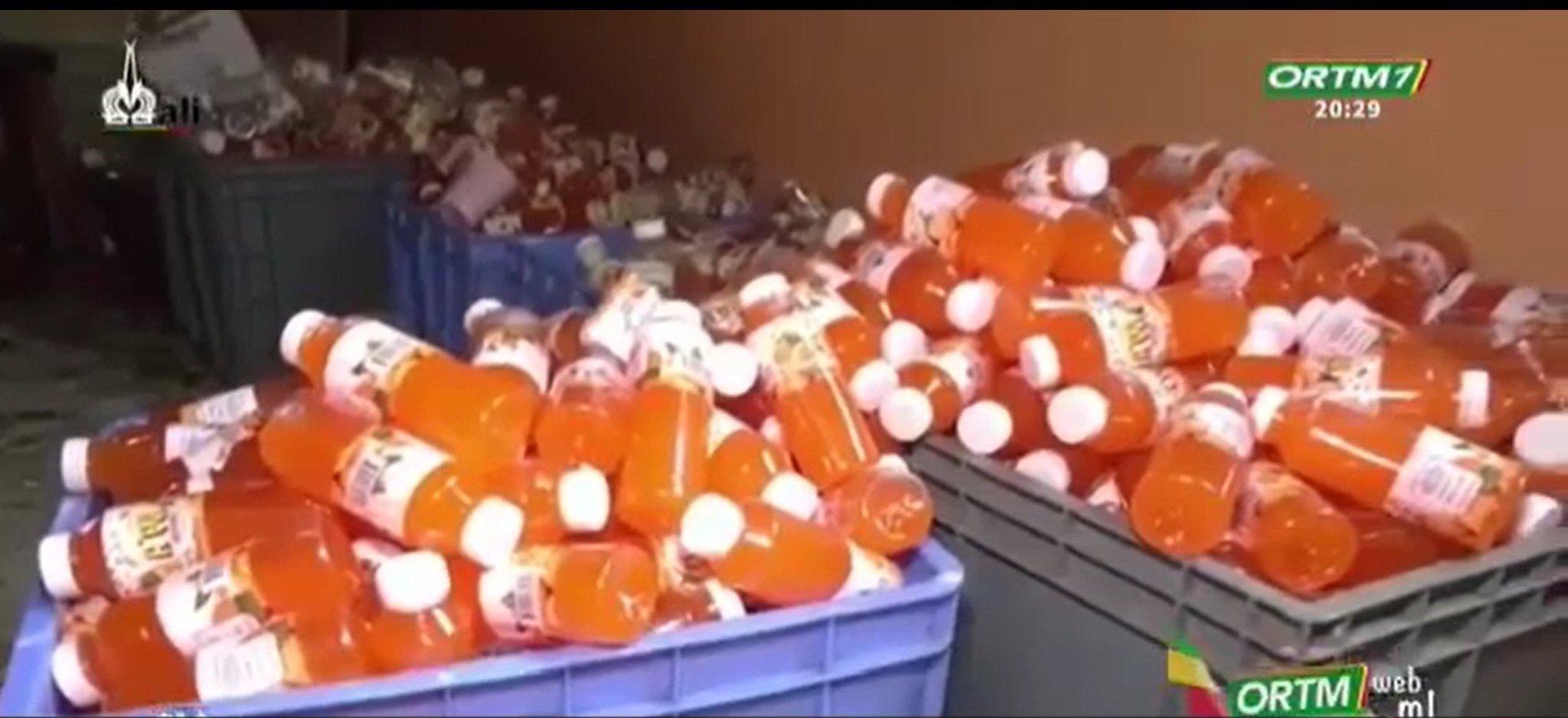 Scandale sanitaire :  Une usine de jus clandestine démantelée à Bamako
