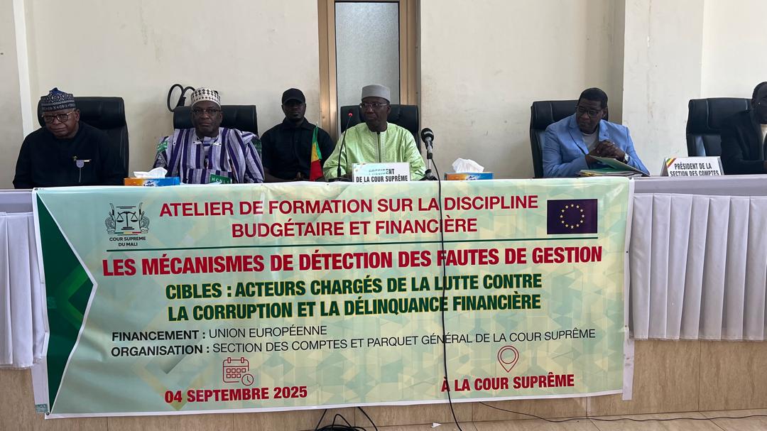 Discipline Financière et Budgétaire : La section des Comptes de la Cour Suprême outille les acteurs chargés du contrôle de la gestion des finances publiques 
