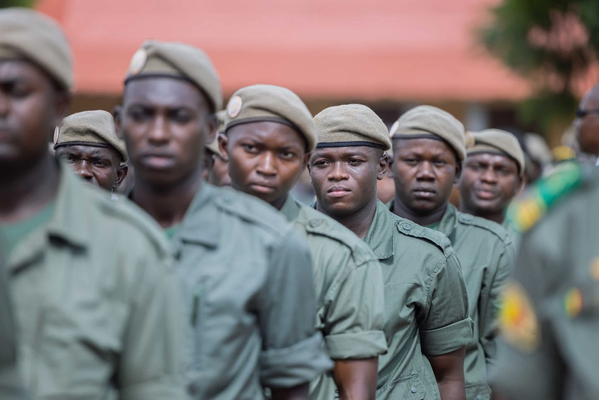 Mali : fin de formation militaire et civique pour 1 539 fonctionnaires