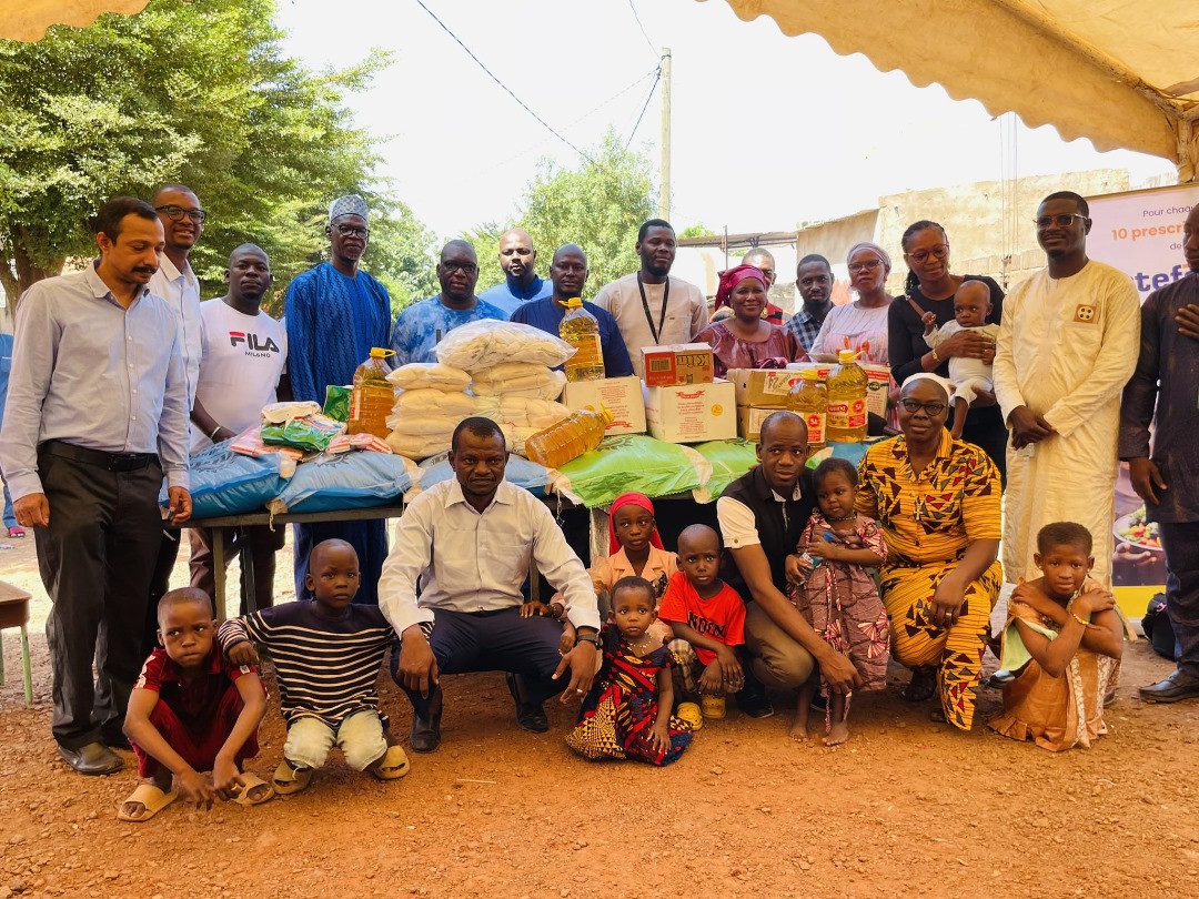 Philanthropie : Ajanta Pharma Mali au chevet de 120 passionnaires de l’ONG Dembagnouman Djoyoro-orphelinat 