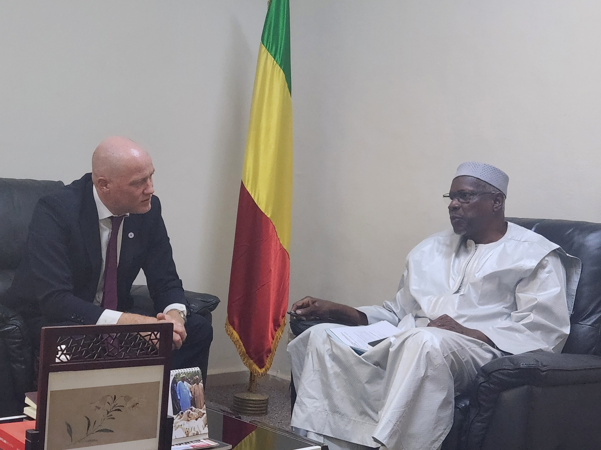 LE CICR VEUT RENFORCER SES ACTIONS AU MALI : Le nouveau Chef de la Délégation reçu par le Ministre Youba Ba