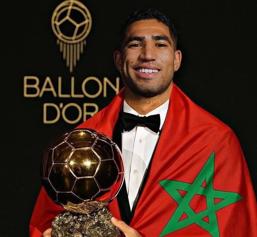 Football : ACHRAF HAKIMI SACRÉ BALLON D’OR AFRICAIN 2025 !