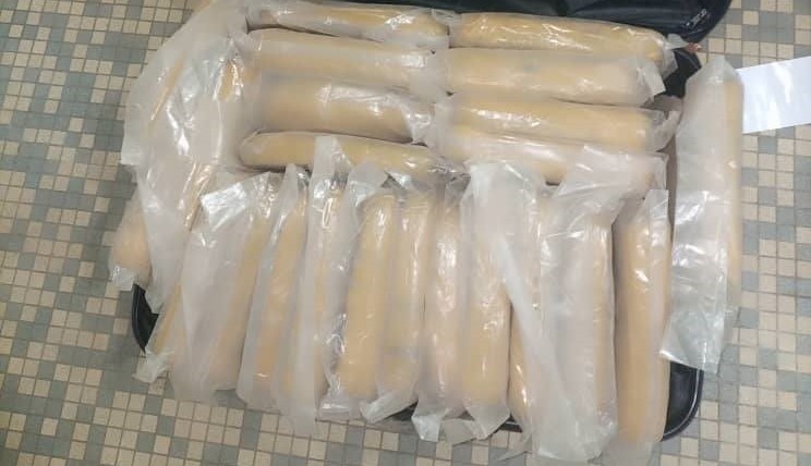 Faladje : BB appréhendé en possession de trois valises contenant 72 boules de Skunch 