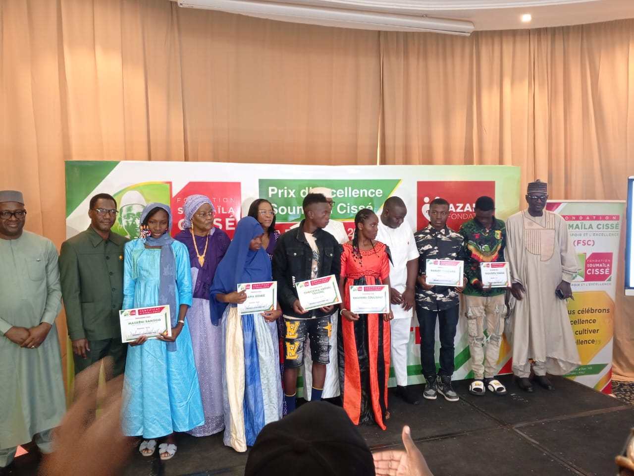 Prix d’Excellence Soumaïla Cissé : la 5e édition ténu sous le signe de l&rsquo;excellence et citoyenneté