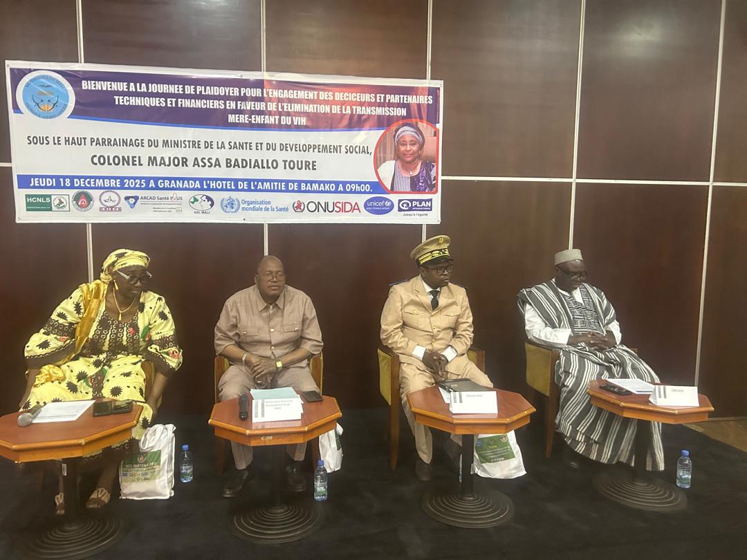 Mali : l’élimination de la transmission mère-enfant du VIH comme défi à relever !