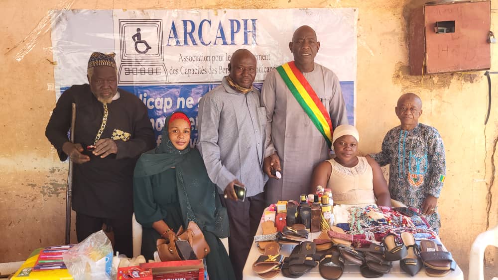 Commune 1 : les personnes en situation de handicap exposé leur savoir-faire à travers une foire