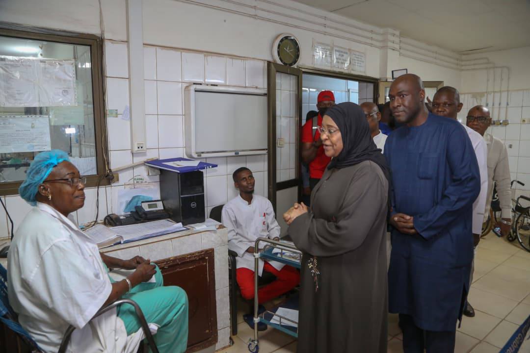 Visite surprise du ministre au CSREF de la commune III