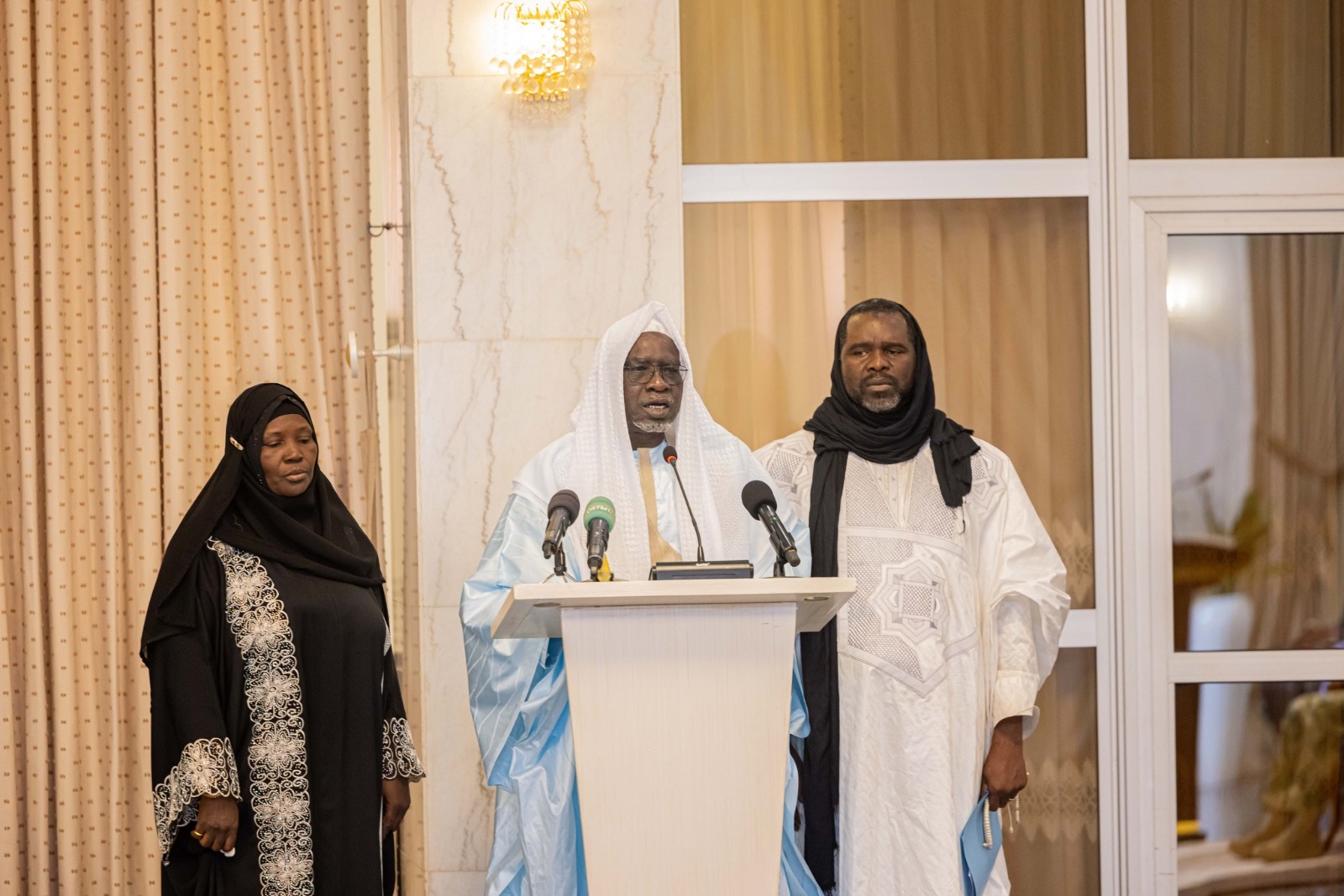Présentation de vœux de nouvel An à Koulouba : Chérif Ousmane Madani Haïdara demande aux autorités d&rsquo;encadrer les prêches