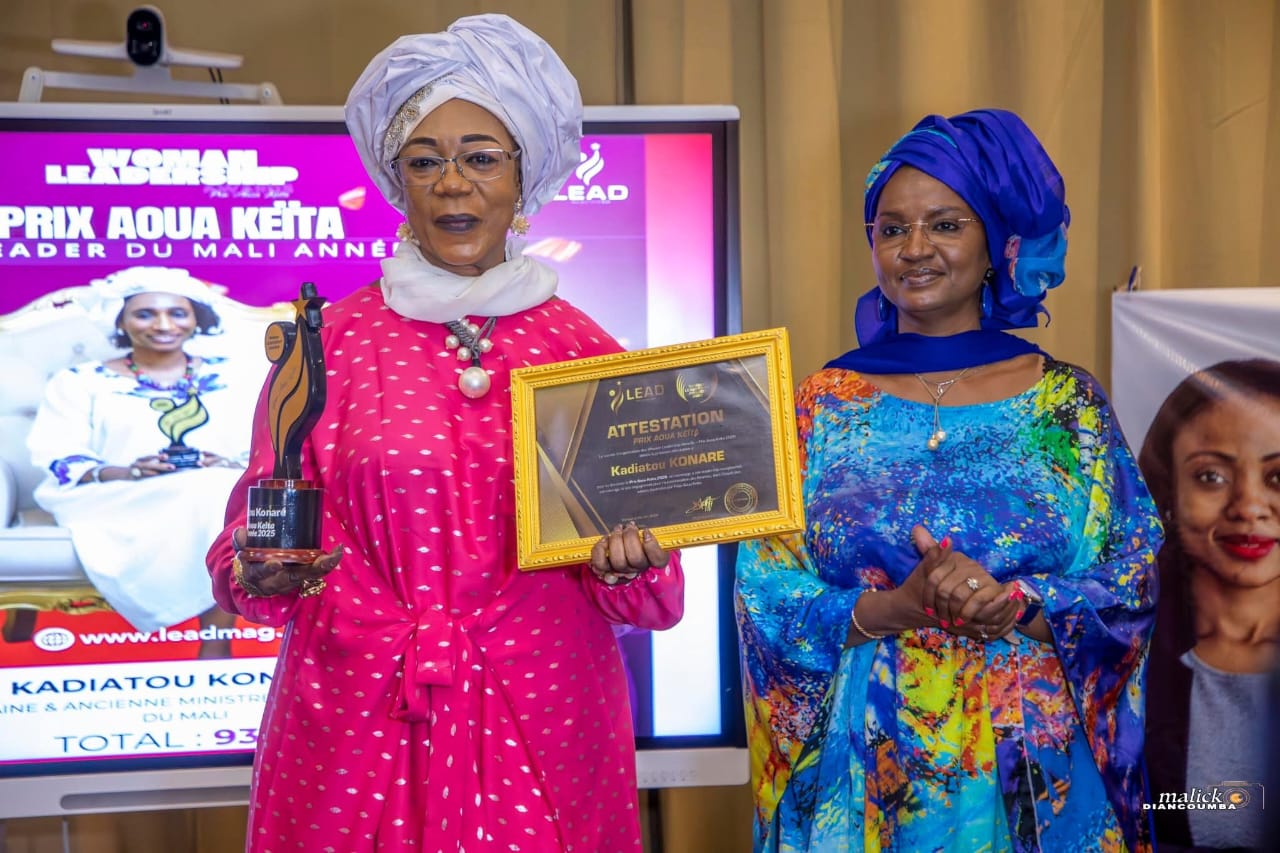 Woman Leadership Awards-Prix Aoua Kéita 2025 : Double consécration de Mme Kadiatou Konaré