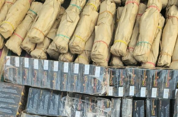 Banankabougou: saisie de 1.000 détonateurs électriques, 24.800 comprimés de Tramadol hydrochloride et 500 cartons de viandes fraîches de volaille 