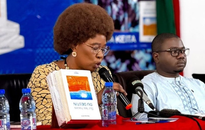 Littérature : Fatoumata Keïta présente son nouvel ouvrage<< Sur les traces du destin >>