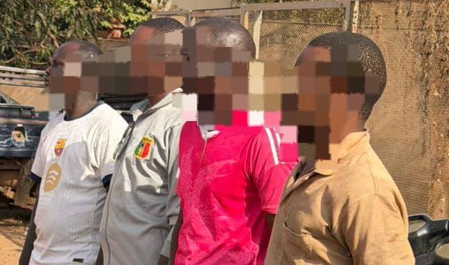 Sebenikoro : interpellation de 04 individus présumés membres d’un réseau de malfaiteurs