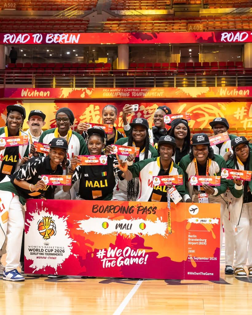 Basket-ball féminin : les Aigles Dames du Mali qualifiées pour la coupe du monde FIBA Allemagne 2026!