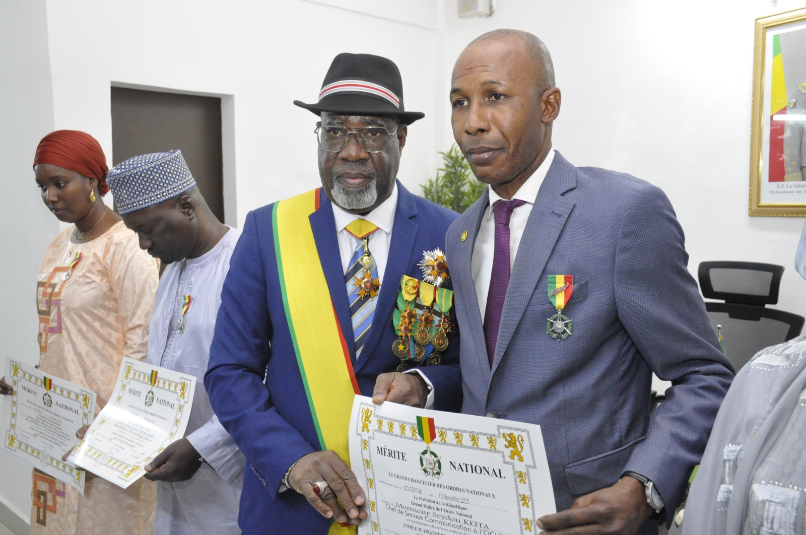 Reconnaissance du mérité à l&rsquo;OCLEI : 7 agents décorés