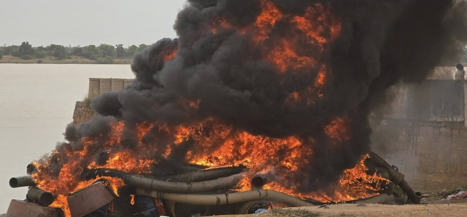 Katibougou, commune du Mandé : Saisie et destruction de 38 dragues