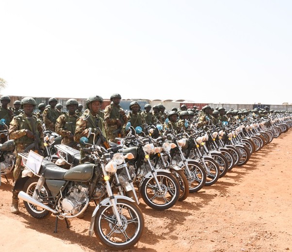 Groupements Tactiques Interarmes (GTIA) : Remise d’un important lot de motos