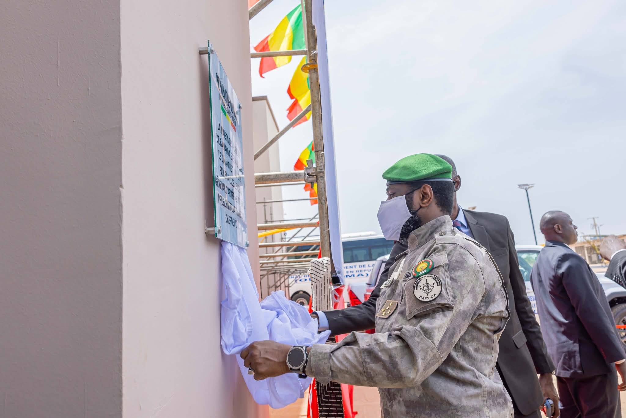 Inauguration de la Maison des Pupilles : le Général GOÏTA honore les orphelins de la République