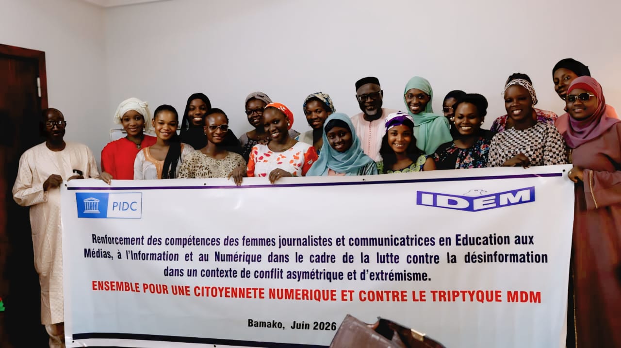 Lutte contre la désinformation au Mali : des femmes journalistes renforcent leurs compétences en éducation aux médias et au numérique