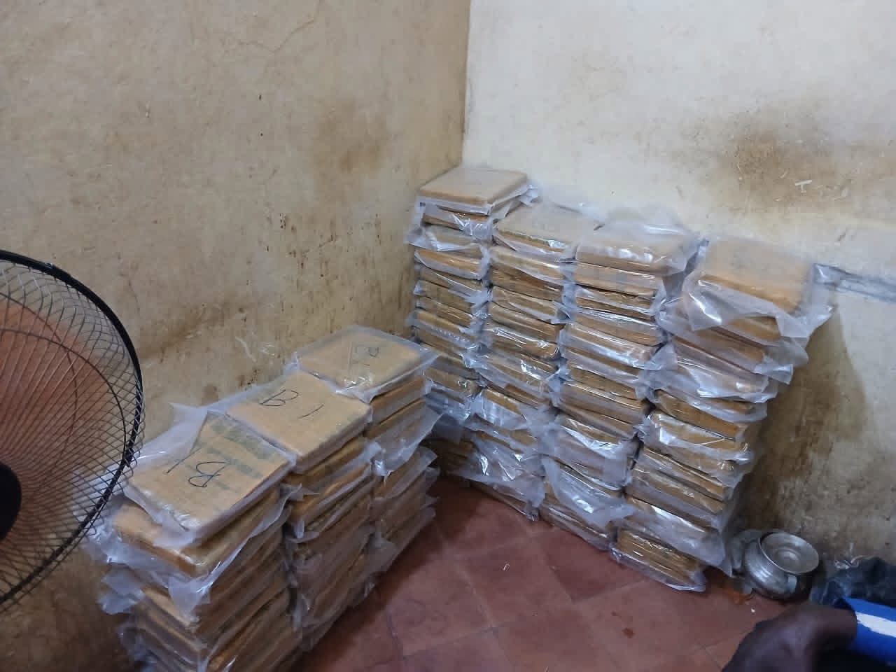 Auto-gare de Mahina à Kayes Plateau : 98 kg de cannabis saisis par le Commissariat de police du 1er arrondissement