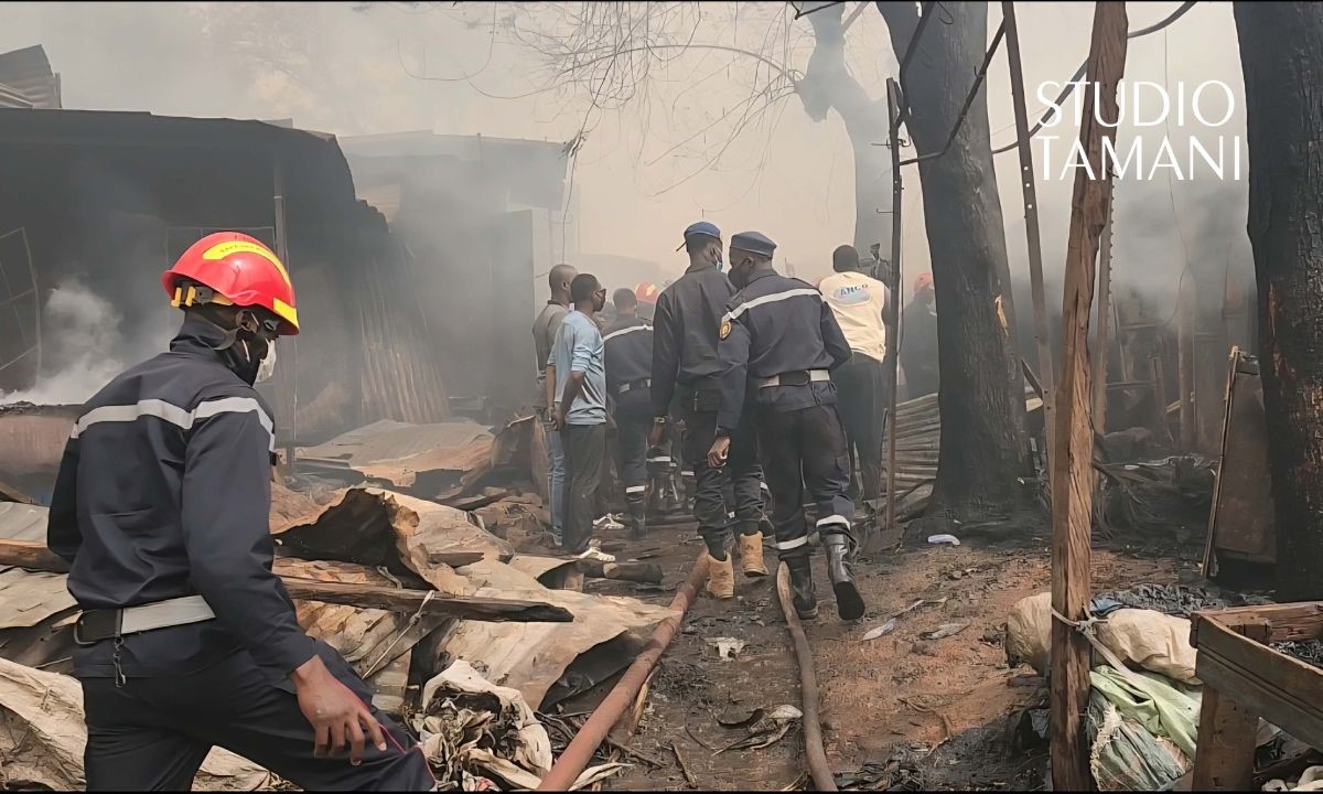 Incendie au Marché El Hadji Dossolo TRAORE : trois sites de recasement pour soulager les victimes 
