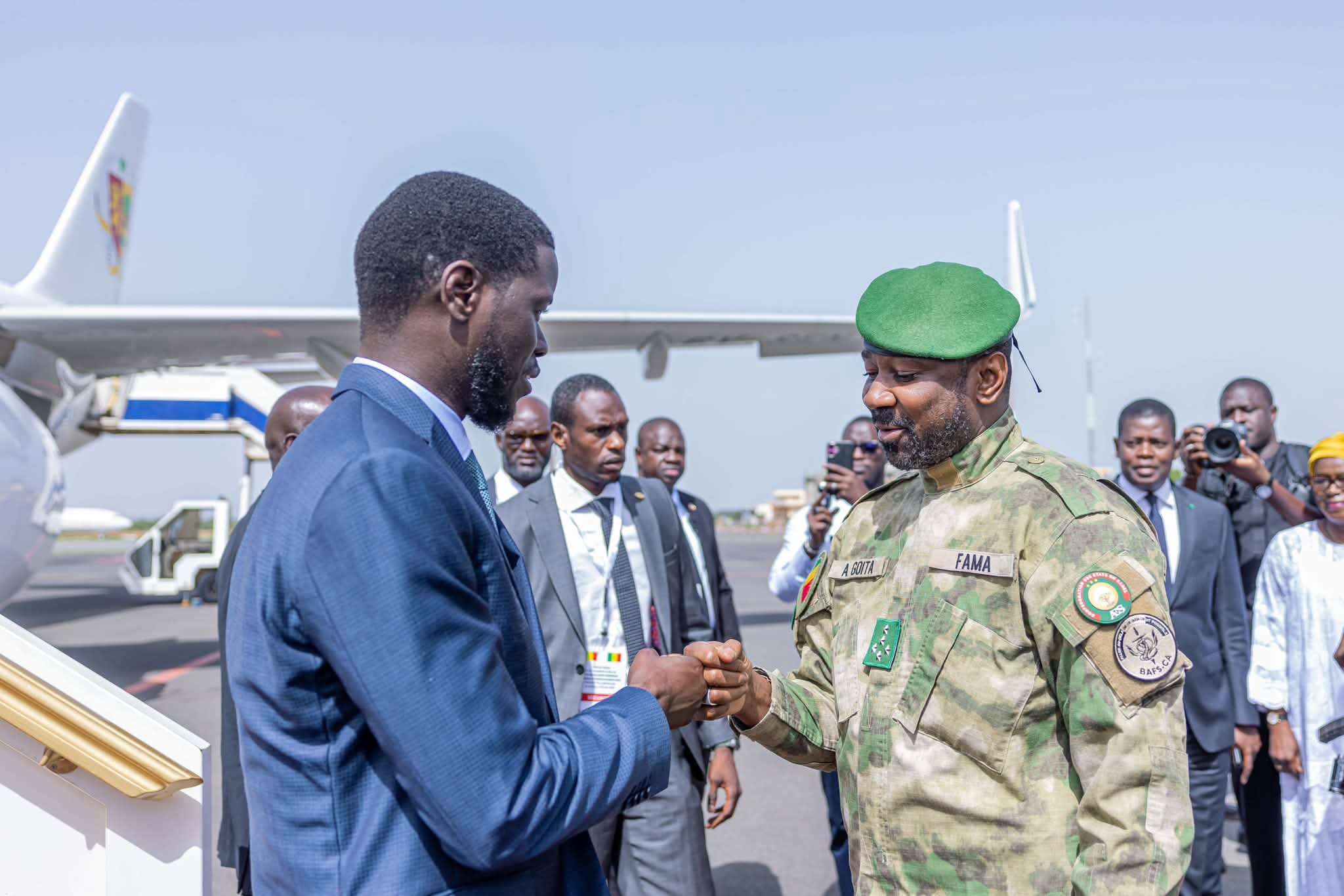 Diplomatie : Visite de travail et de solidarité du Président Bassirou Diomaye Faye au Mali