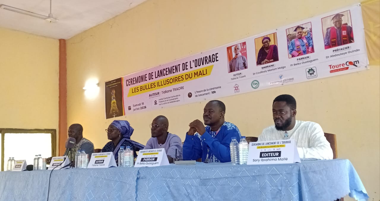 Tidiane Traoré lance « Les Bulles illusoires du Mali », une œuvre entre critique sociale et espoir pour la jeunesse