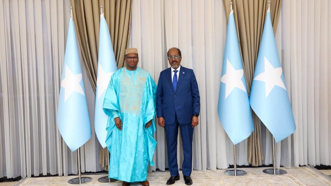 L’ambassadeur du Mali en Somalie, Dr Madou Diallo, a présenté mercredi ses lettres de créance au président somalien, Hassan Sheikh Mohamud.