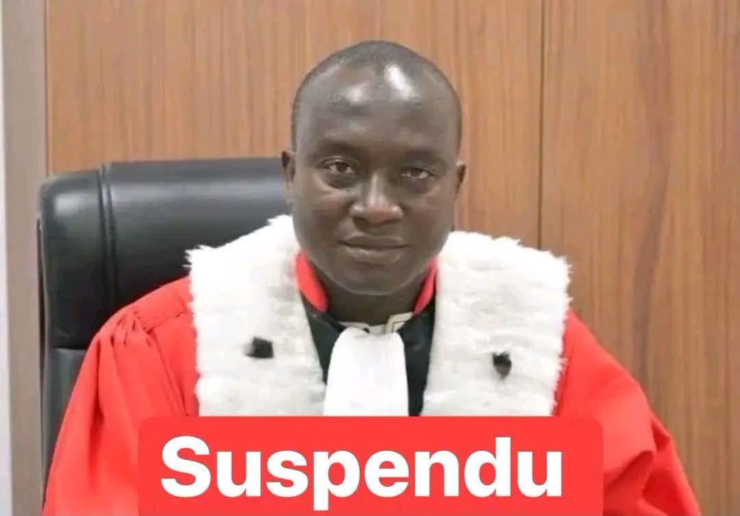 Guinée : le magistrat Algassimou Diallo suspendu de ses fonctions