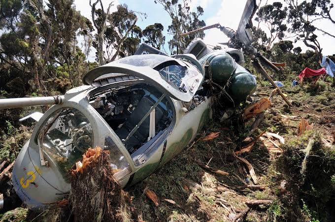 Crash d’hélicoptère au Kenya : 7 morts au mont Ololokwe, dont 6 touristes