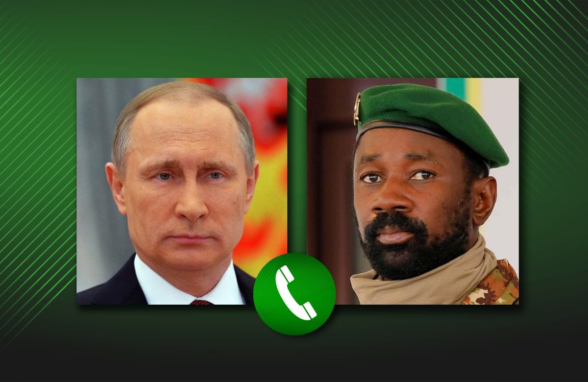 MALI-RUSSIE : UN NOUVEL ÉCHANGE DE HAUT NIVEAU ENTRE ASSIMI GOÏTA ET VLADIMIR POUTINE