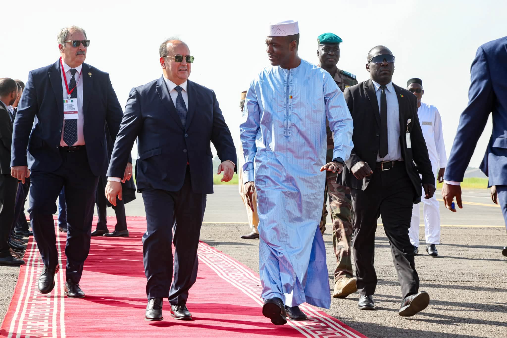 Coopération : arrivée du premier Ministre Algérien Sifi Ghrieb à Bamako