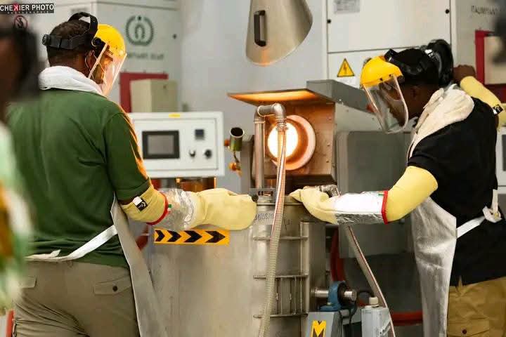 Burkina Faso : une raffinerie d’or de plus de 11 milliards de FCFA inaugurée à Ouagadougou