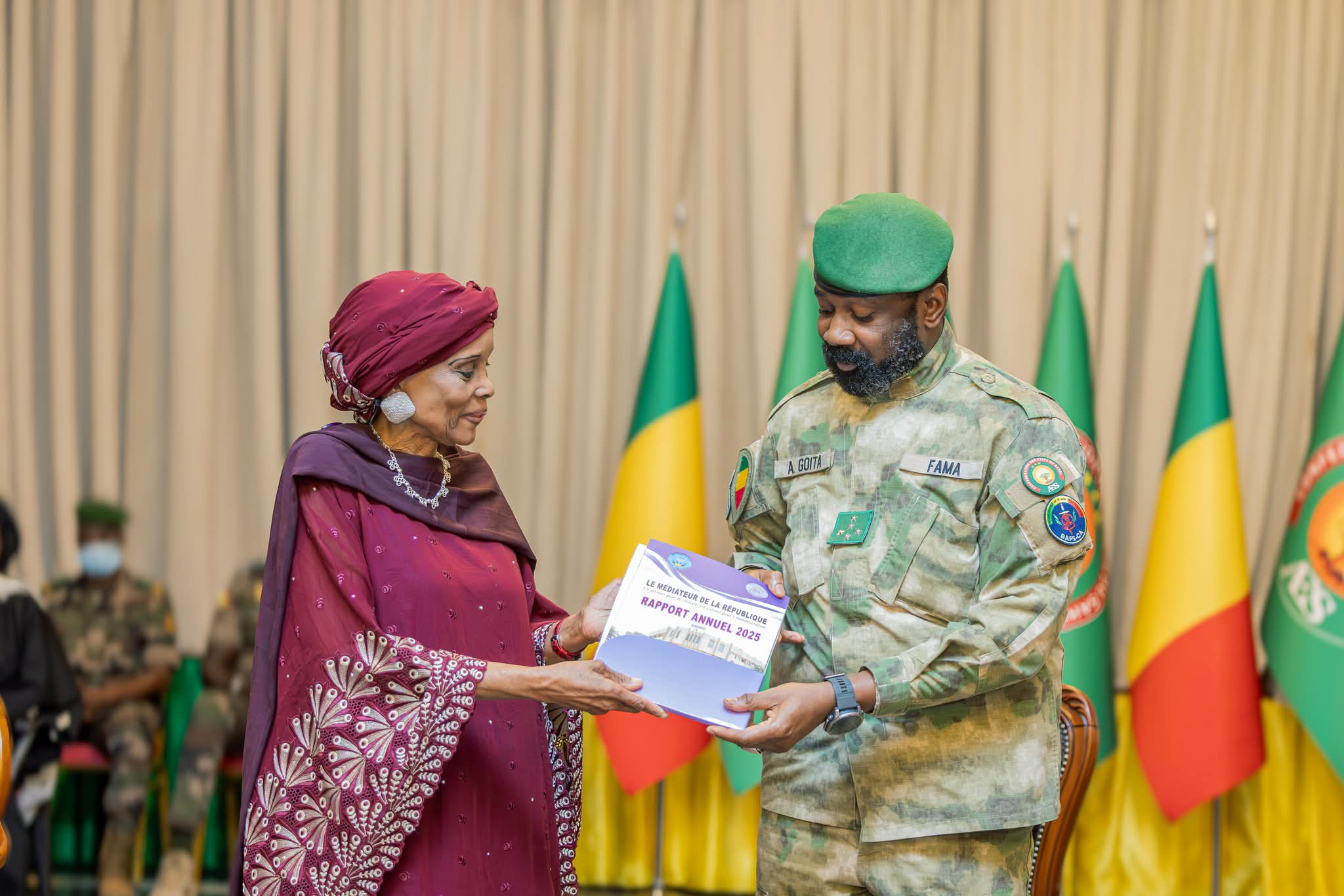 Mali : Remise du Rapport annuel 2025 du Médiateur de la République au Président de la Transition