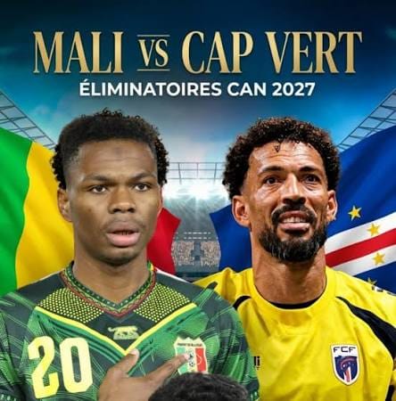 MALI-CAP-VERT : LA GROSSE AFFICHE DU GROUPE (K) CE SOIR POUR LES ÉLIMINATOIRES DE LA CAN 2027 